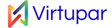 Virtupar Logo blue